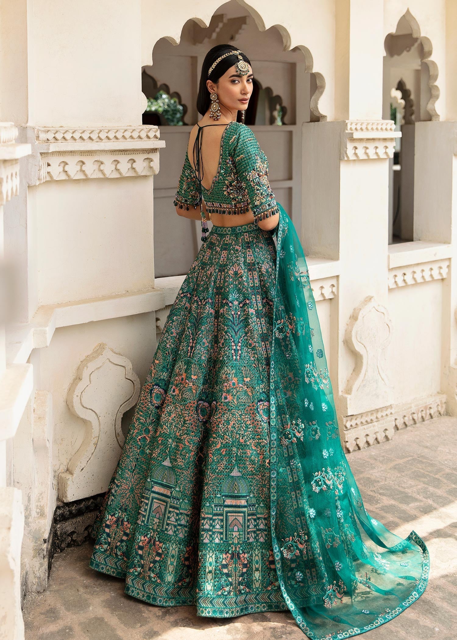 Waqas Shah | Taj Mahal | MEHAR BANO - by - Libasekhas UK - Registered Vendor of : Waqas Shah - 100% Original Designer Dresss
