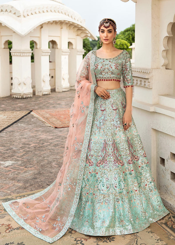 Waqas Shah | Taj Mahal | MAH BANO - by - Libasekhas UK - Registered Vendor of : Waqas Shah - 100% Original Designer Dresss