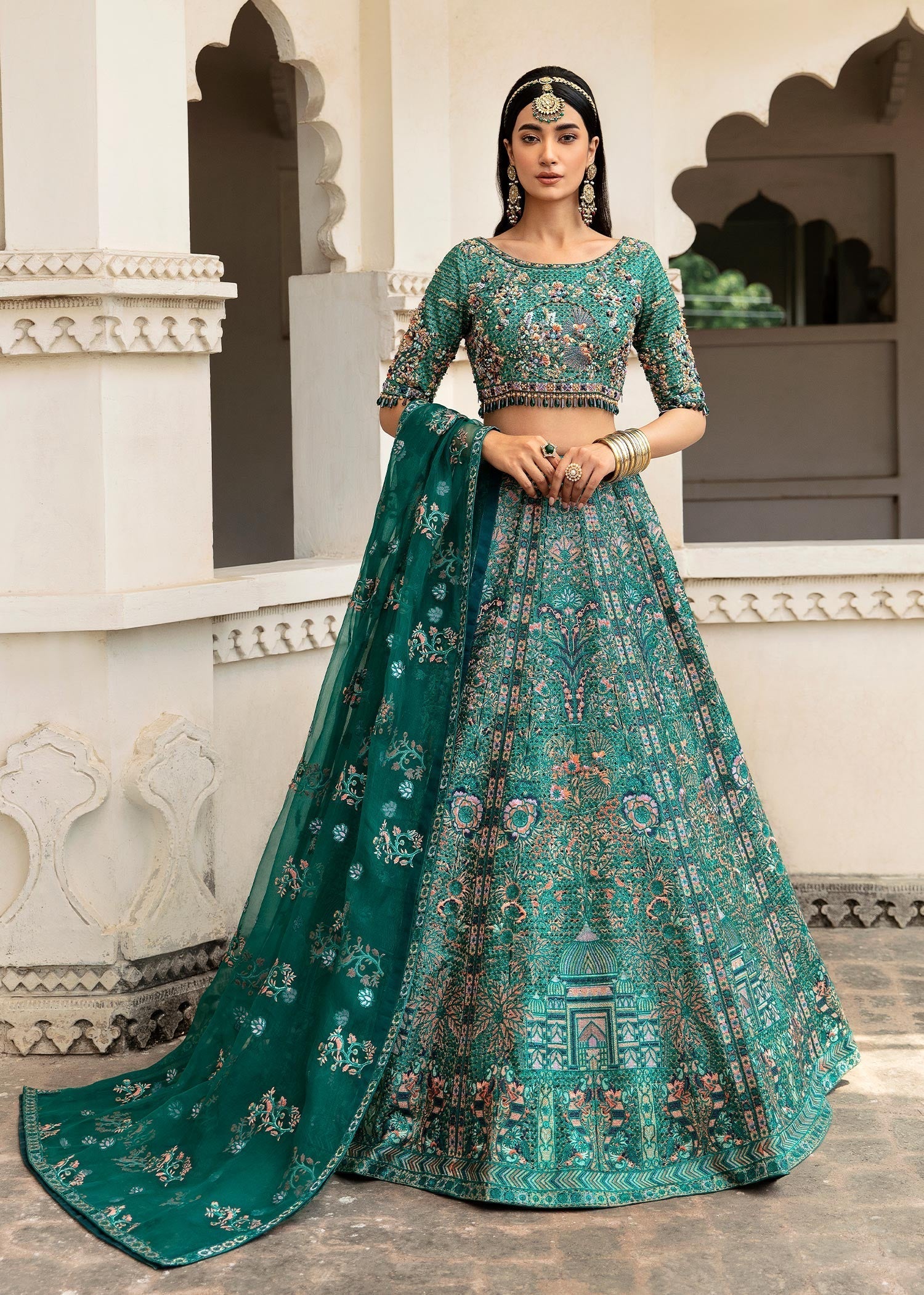 Waqas Shah | Taj Mahal | MEHAR BANO - by - Libasekhas UK - Registered Vendor of : Waqas Shah - 100% Original Designer Dresss