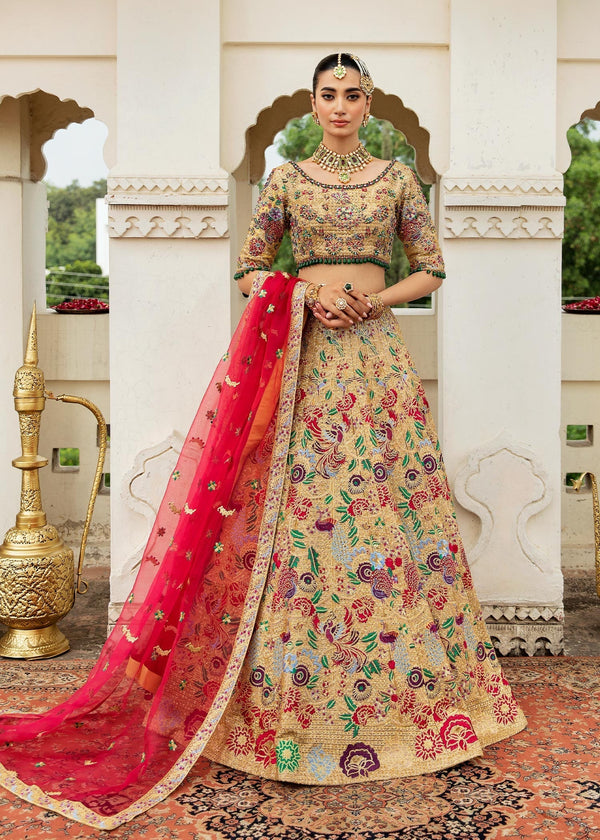 Waqas Shah | Taj Mahal | HUSNA BANO - by - Libasekhas UK - Registered Vendor of : Waqas Shah - 100% Original Designer Dresss