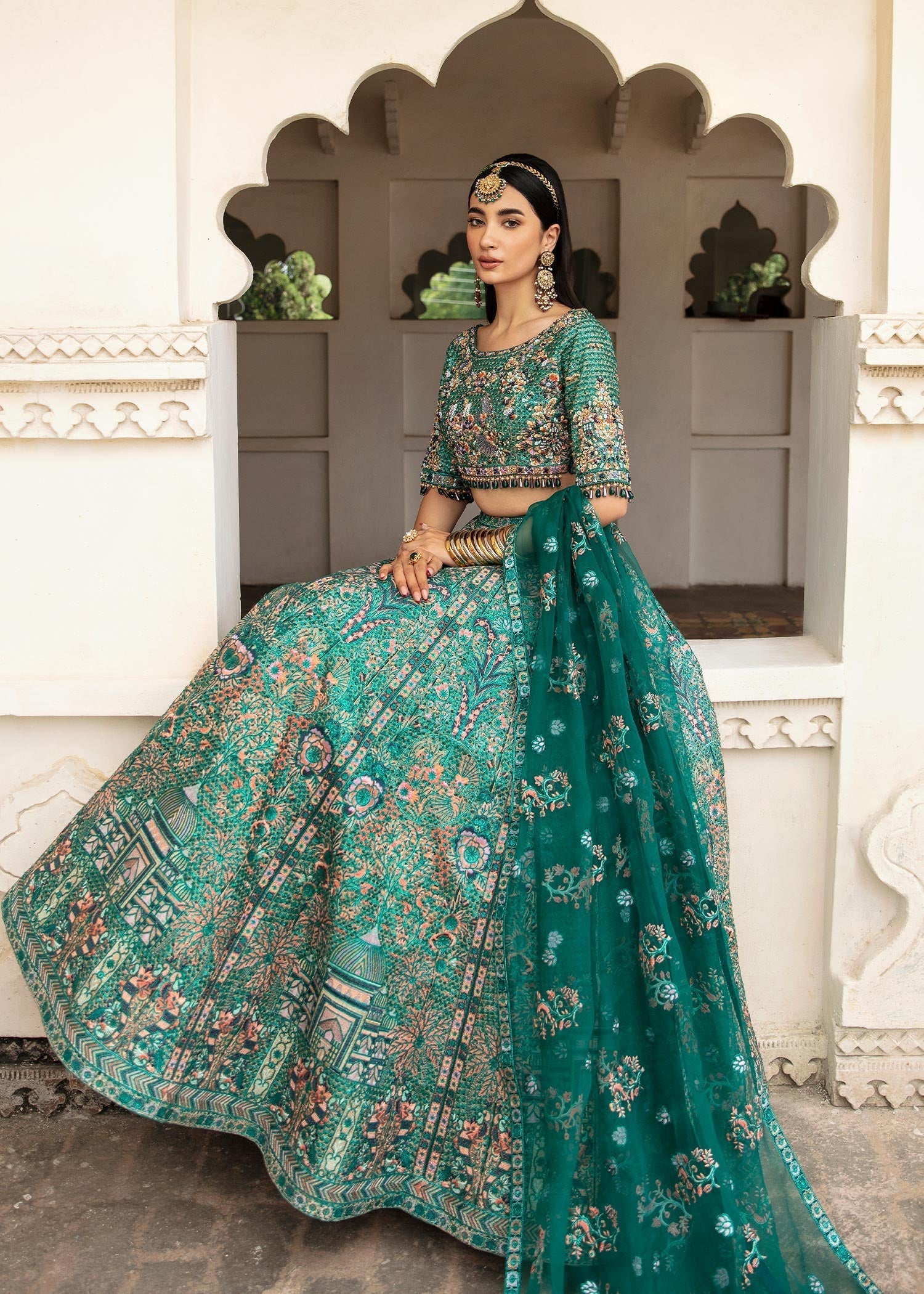 Waqas Shah | Taj Mahal | MEHAR BANO - by - Libasekhas UK - Registered Vendor of : Waqas Shah - 100% Original Designer Dresss