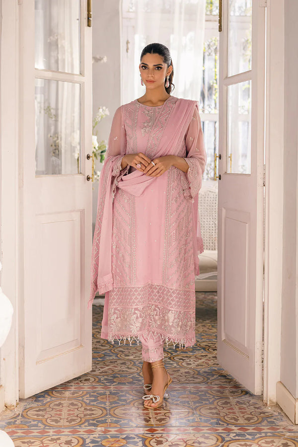 Azure | Ensembles Embroidered Formals | Tender Tulip - by - Libasekhas UK - Registered Vendor of : Azure - 100% Original Designer Dresss