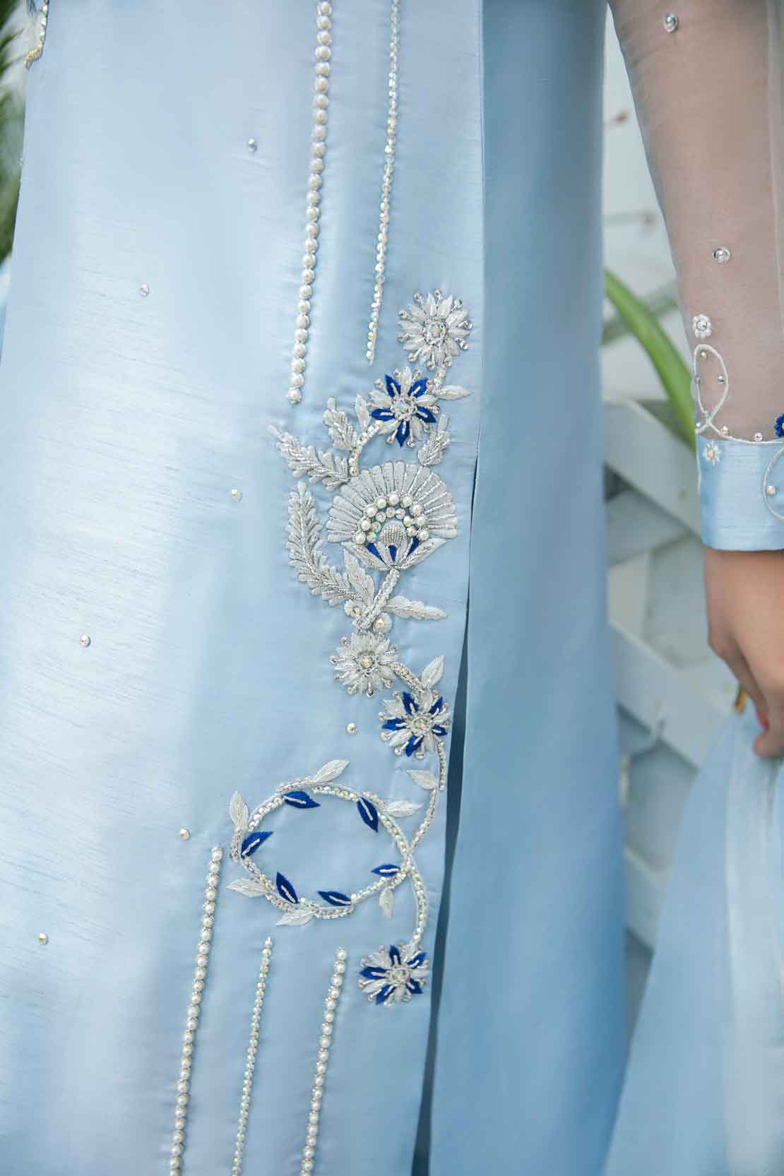 Leon | Leon Luxe Collection | BEAU BLUE - by - Libasekhas UK - Registered Vendor of : Leon - 100% Original Designer Dresss