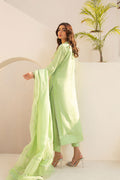 Leon | Leon Luxe Collection | Lush Green Symphony - by - Libasekhas UK - Registered Vendor of : Leon - 100% Original Designer Dresss
