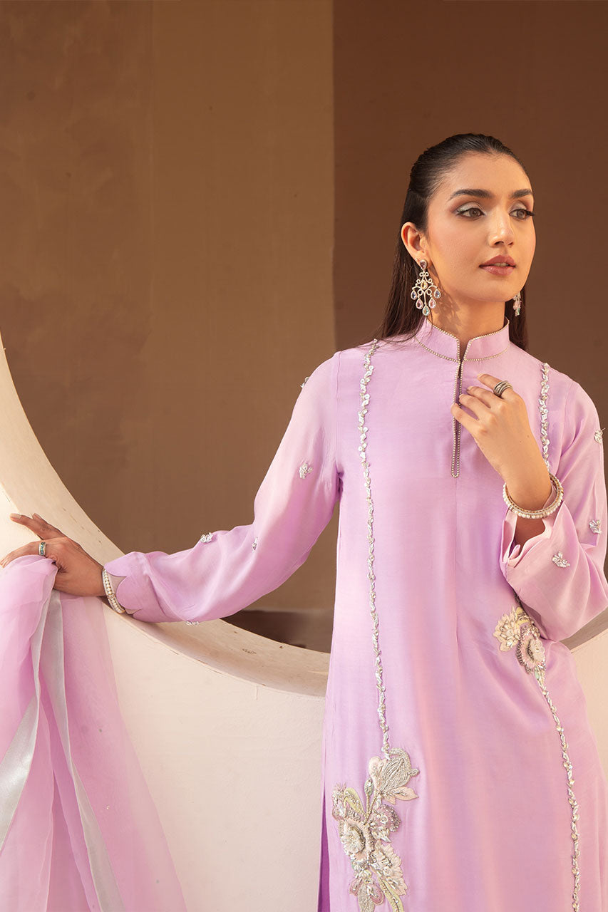 Leon | Leon Luxe Collection | LAVENDER LUXE - by - Libasekhas UK - Registered Vendor of : Leon - 100% Original Designer Dresss
