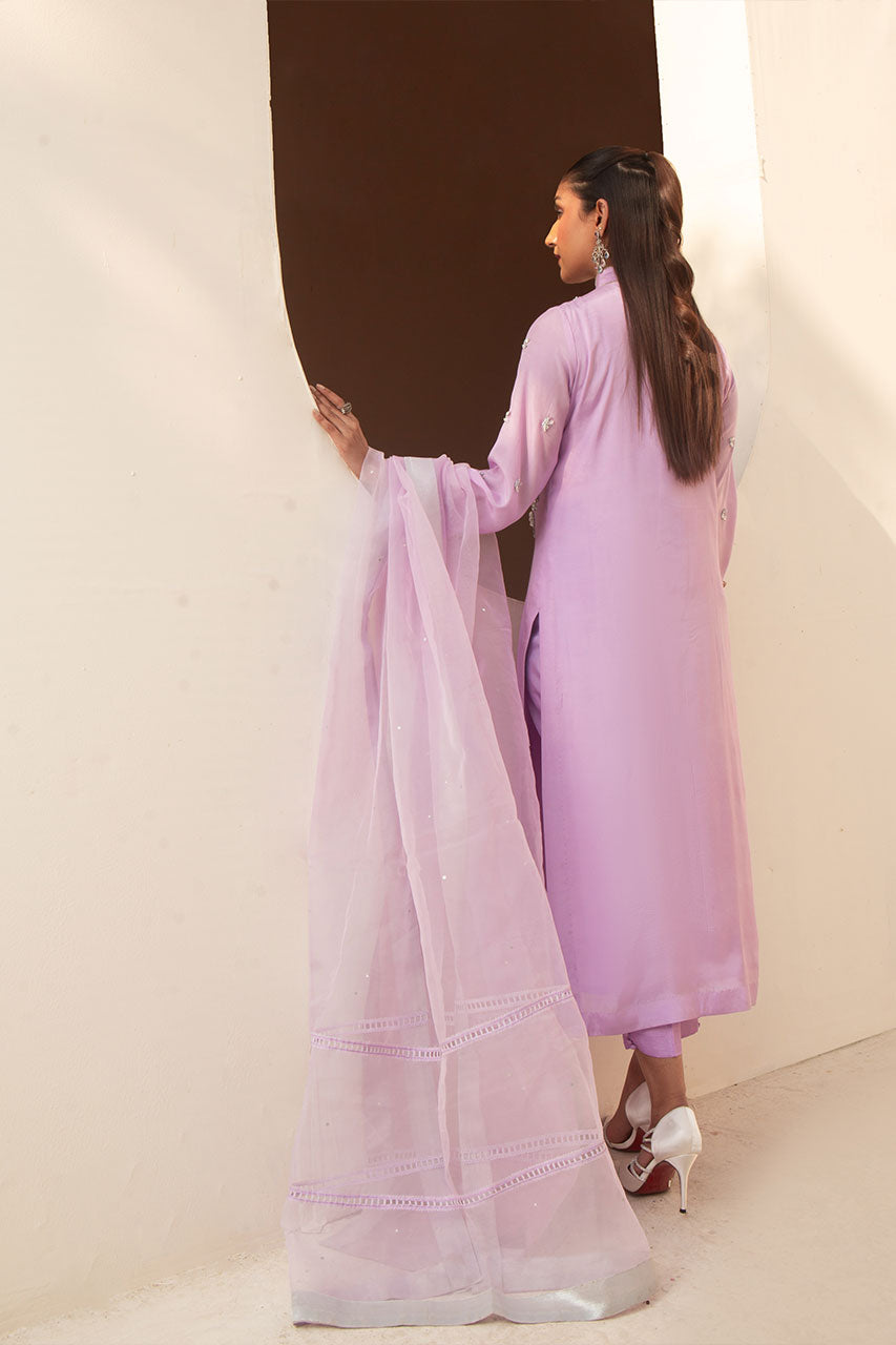 Leon | Leon Luxe Collection | LAVENDER LUXE - by - Libasekhas UK - Registered Vendor of : Leon - 100% Original Designer Dresss