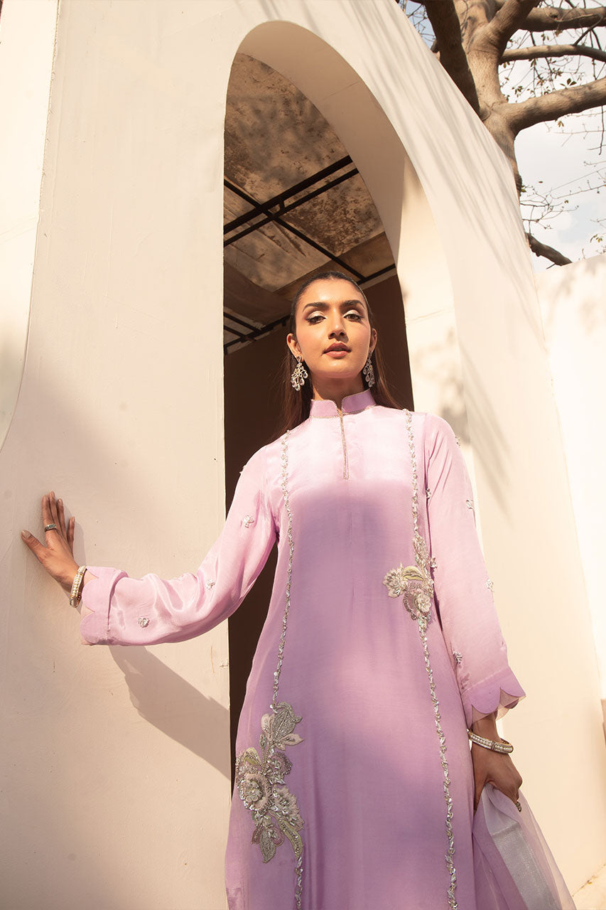 Leon | Leon Luxe Collection | LAVENDER LUXE - by - Libasekhas UK - Registered Vendor of : Leon - 100% Original Designer Dresss