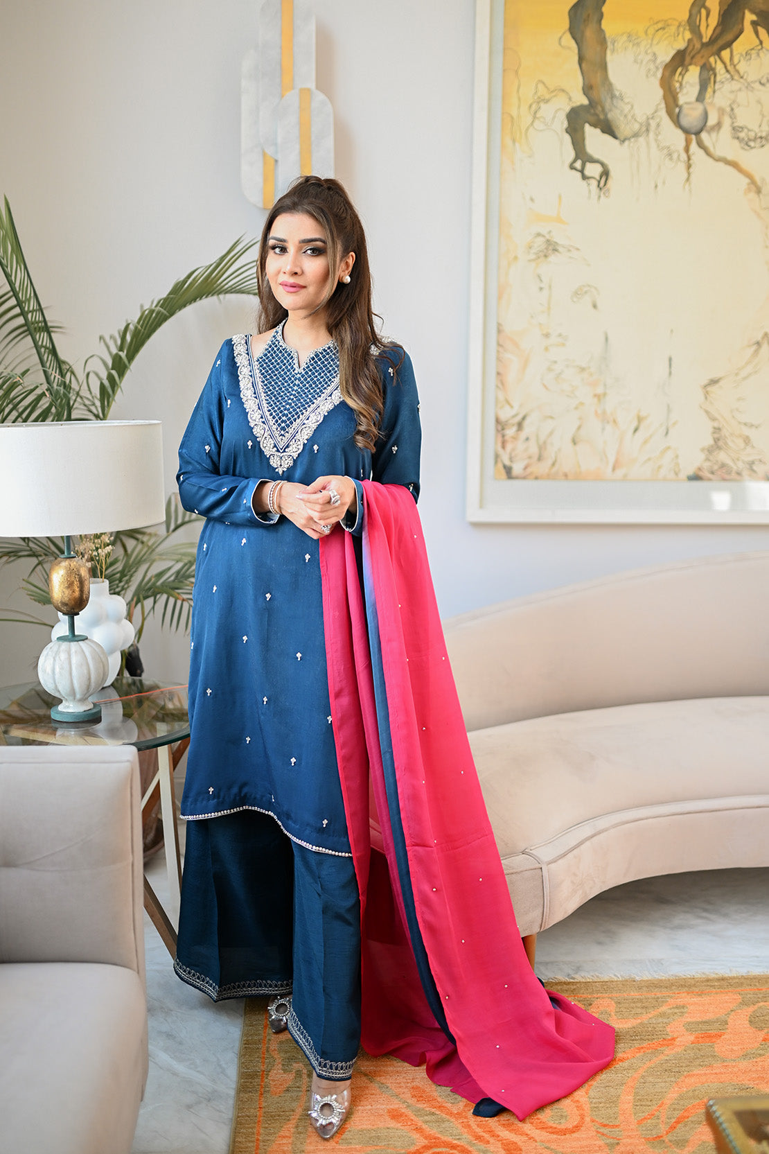 Leon | Leon Luxe Collection | ZOHRA - by - Libasekhas UK - Registered Vendor of : Leon - 100% Original Designer Dresss
