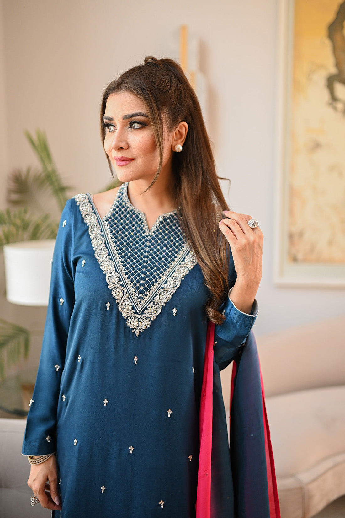 Leon | Leon Luxe Collection | ZOHRA - by - Libasekhas UK - Registered Vendor of : Leon - 100% Original Designer Dresss
