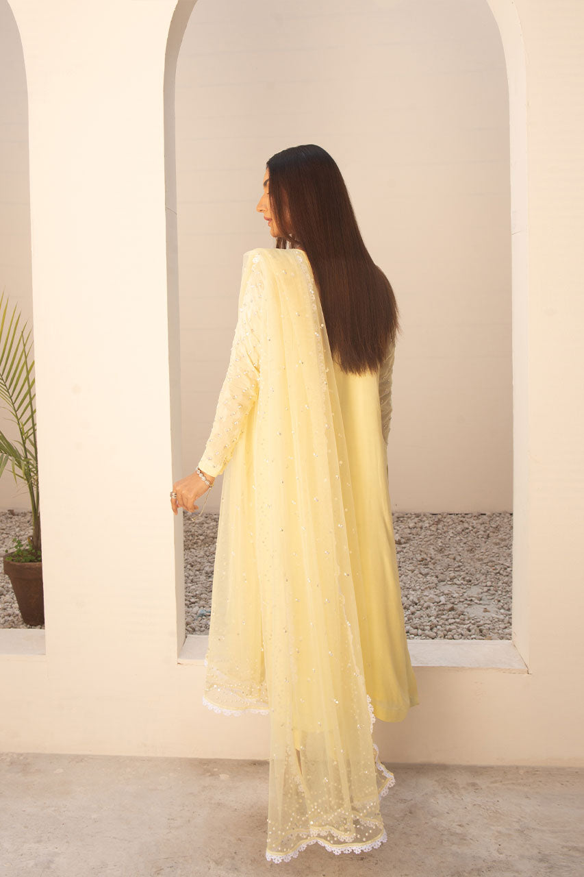 Leon | Leon Luxe Collection | SITARA LIME - by - Libasekhas UK - Registered Vendor of : Leon - 100% Original Designer Dresss