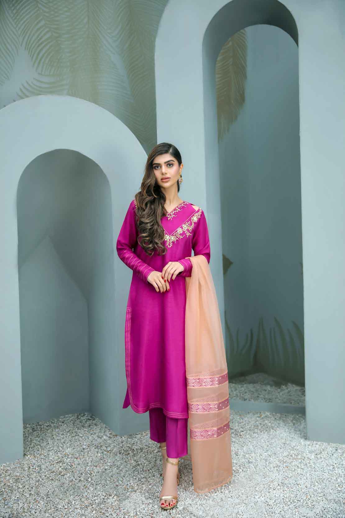 Leon | Leon Luxe Collection | MERAKI - by - Libasekhas UK - Registered Vendor of : Leon - 100% Original Designer Dresss