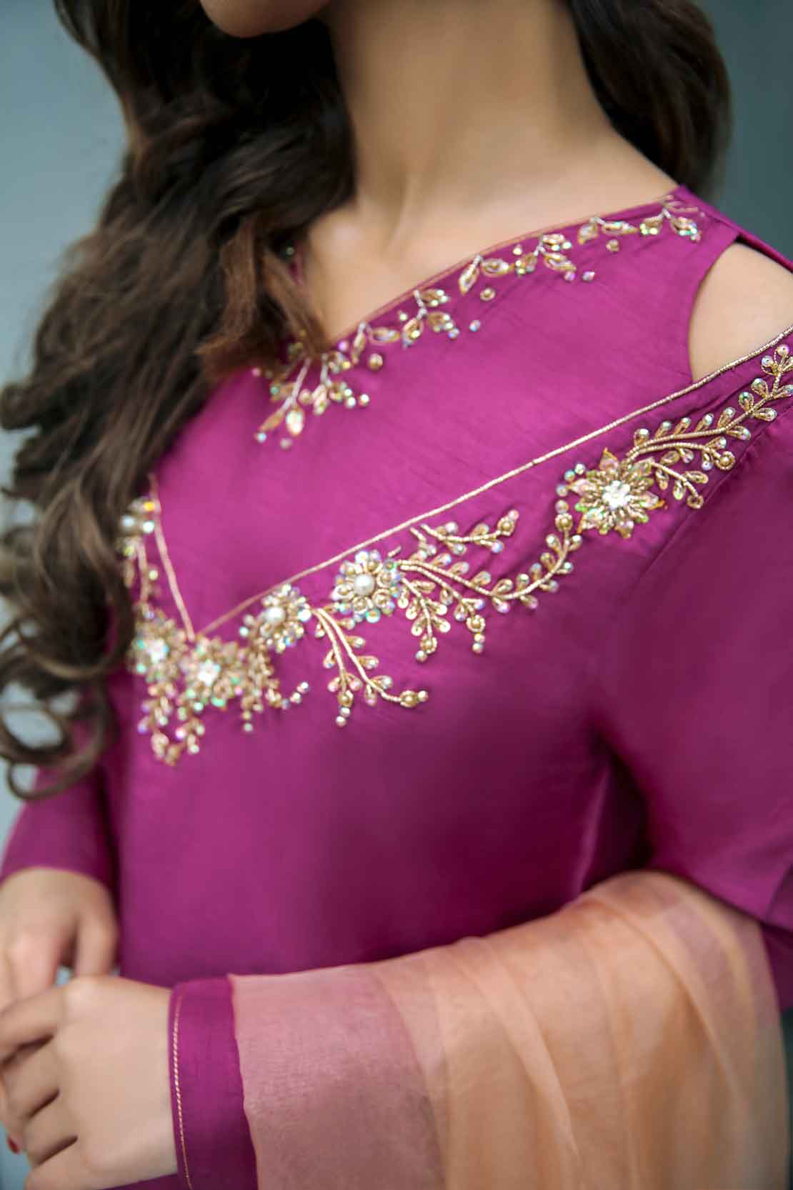 Leon | Leon Luxe Collection | MERAKI - by - Libasekhas UK - Registered Vendor of : Leon - 100% Original Designer Dresss
