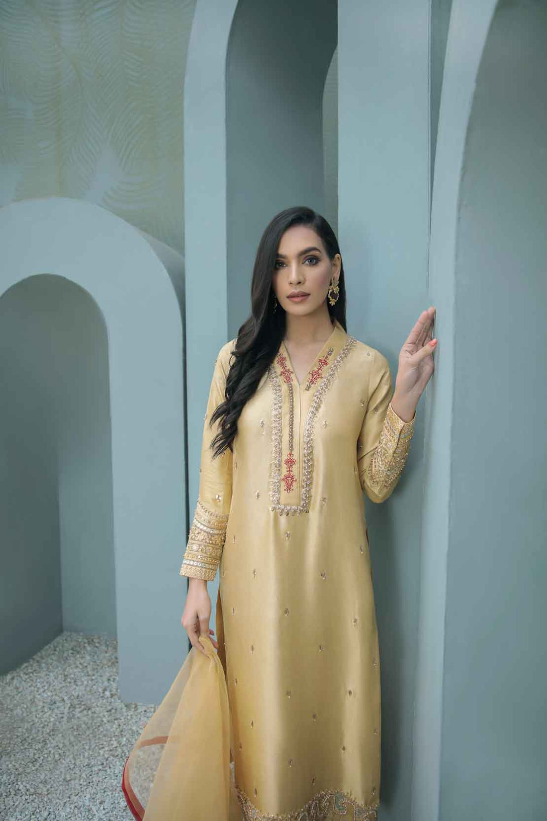 Leon | Leon Luxe Collection | ZARINA - by - Libasekhas UK - Registered Vendor of : Leon - 100% Original Designer Dresss