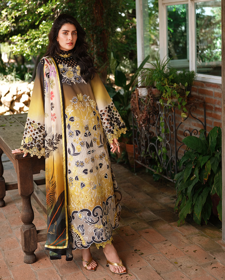Mushq | Amoi Luxury Lawn | Timeless Charm - by Libasekhas UK - Registered Vendor of : Mushq - 100% Original Designer Dress