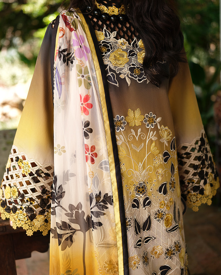 Mushq | Amoi Luxury Lawn | Timeless Charm - by Libasekhas UK - Registered Vendor of : Mushq - 100% Original Designer Dress