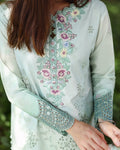 Mushq | Solace Ombre Chikankari | Tranquil Muse - by Libasekhas - Registered Vendor of : Mushq - 100% Original Designer Dress
