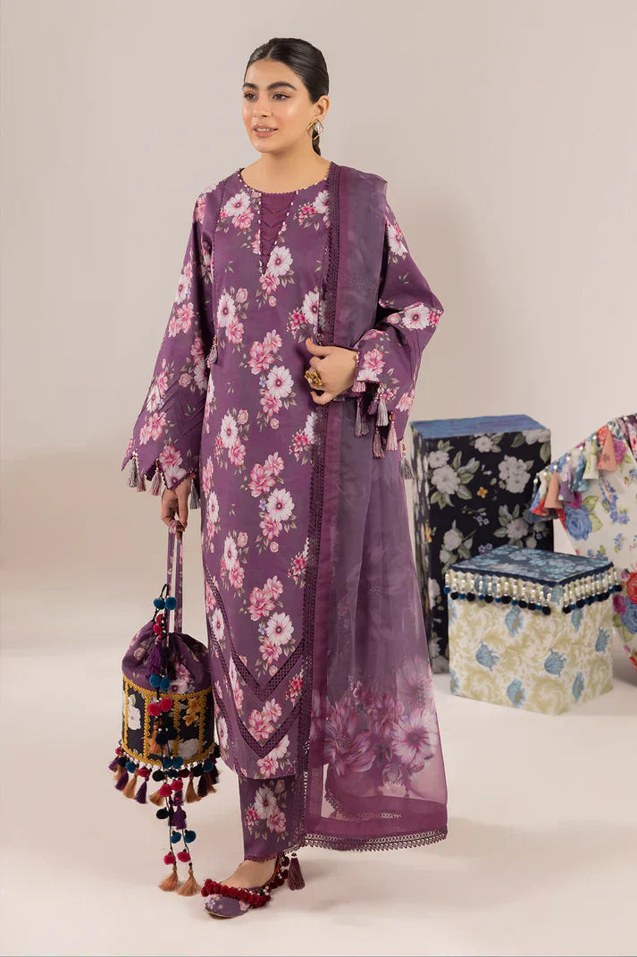 Alizeh | Sheen Lawn Prints 24 | Tulipa - by - Libasekhas UK - Registered Vendor of : Alizeh - 100% Original Designer Dresss