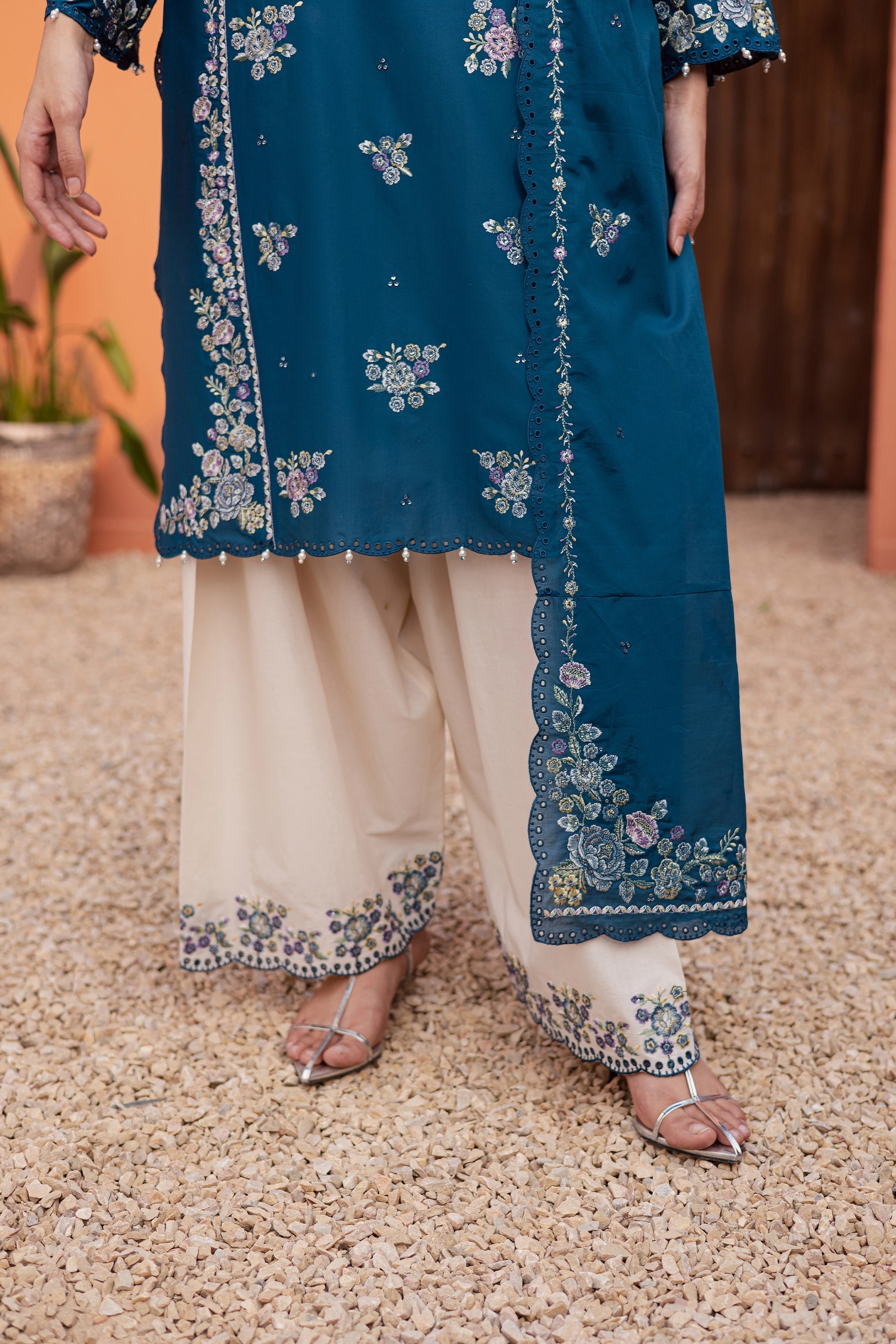 Batik | Festive Eid 26 | Twilight Bloom - by Libasekhas - Registered Vendor of : Batik - 100% Original Designer Dress