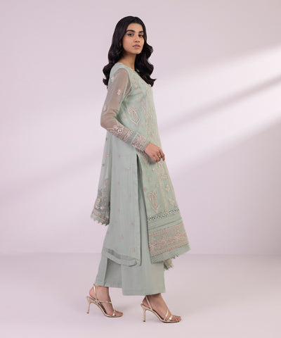 Sapphire | Eid Collection | S27 - by - Libasekhas UK - Registered Vendor of : Sapphire - 100% Original Designer Dresss
