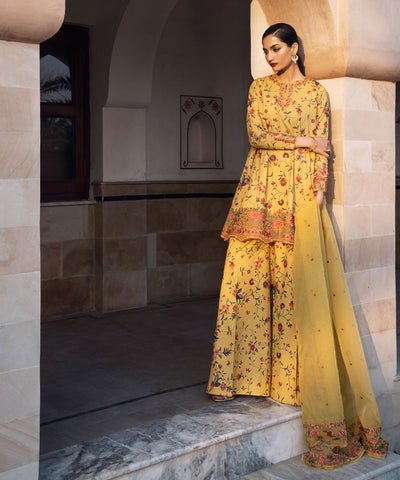 Sapphire | Eid Collection | D11 - by - Libasekhas UK - Registered Vendor of : Sapphire - 100% Original Designer Dresss