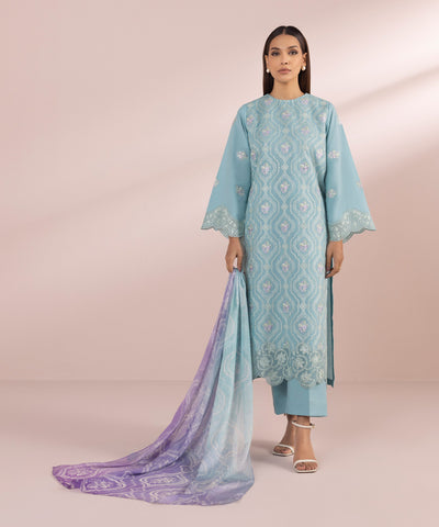 Sapphire | Eid Collection | S69 - by - Libasekhas UK - Registered Vendor of : Sapphire - 100% Original Designer Dresss
