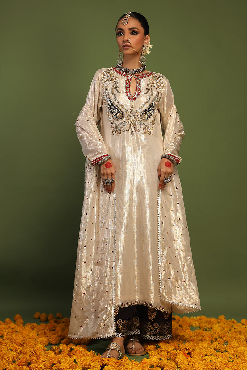 Wardha Saleem | Luxury Pret Traditional Wear | KHIRAD (2 PC) - by - Libasekhas UK - Registered Vendor of : Wardha Saleem - 100% Original Designer Dresss
