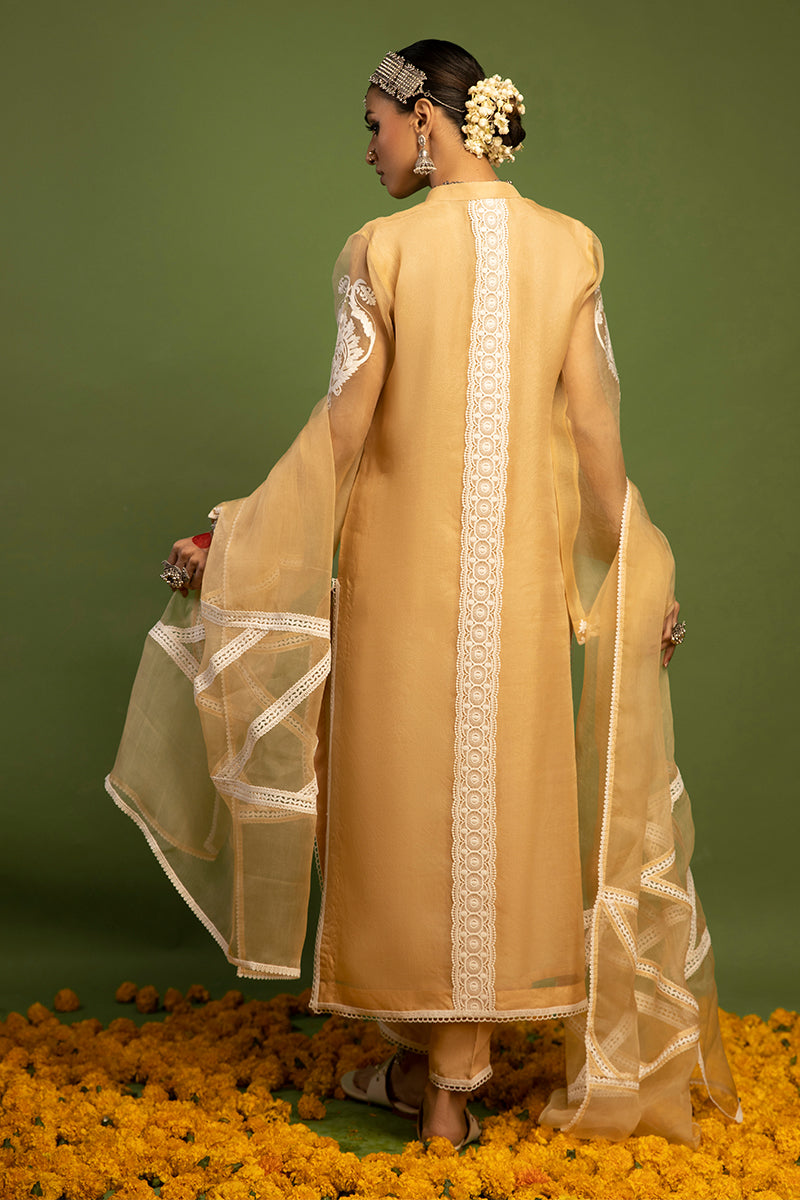 Wardha Saleem | Luxury Pret Traditional Wear | SHIKAR GAH - AARI WORK (2 PC) - by - Libasekhas UK - Registered Vendor of : Wardha Saleem - 100% Original Designer Dresss