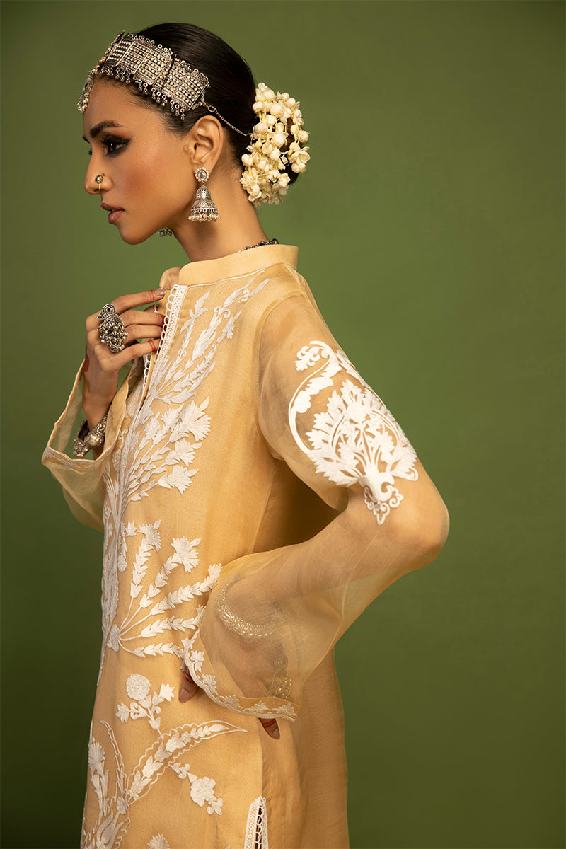 Wardha Saleem | Luxury Pret Traditional Wear | SHIKAR GAH - AARI WORK (2 PC) - by - Libasekhas UK - Registered Vendor of : Wardha Saleem - 100% Original Designer Dresss
