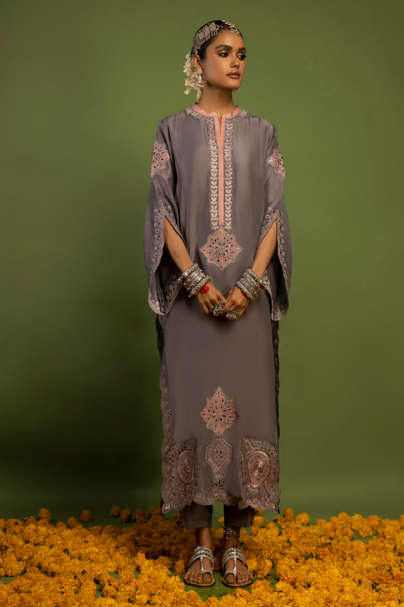 Wardha Saleem | Luxury Pret Traditional Wear | SUROOR - PURE SILK (2 PC) - by - Libasekhas UK - Registered Vendor of : Wardha Saleem - 100% Original Designer Dresss