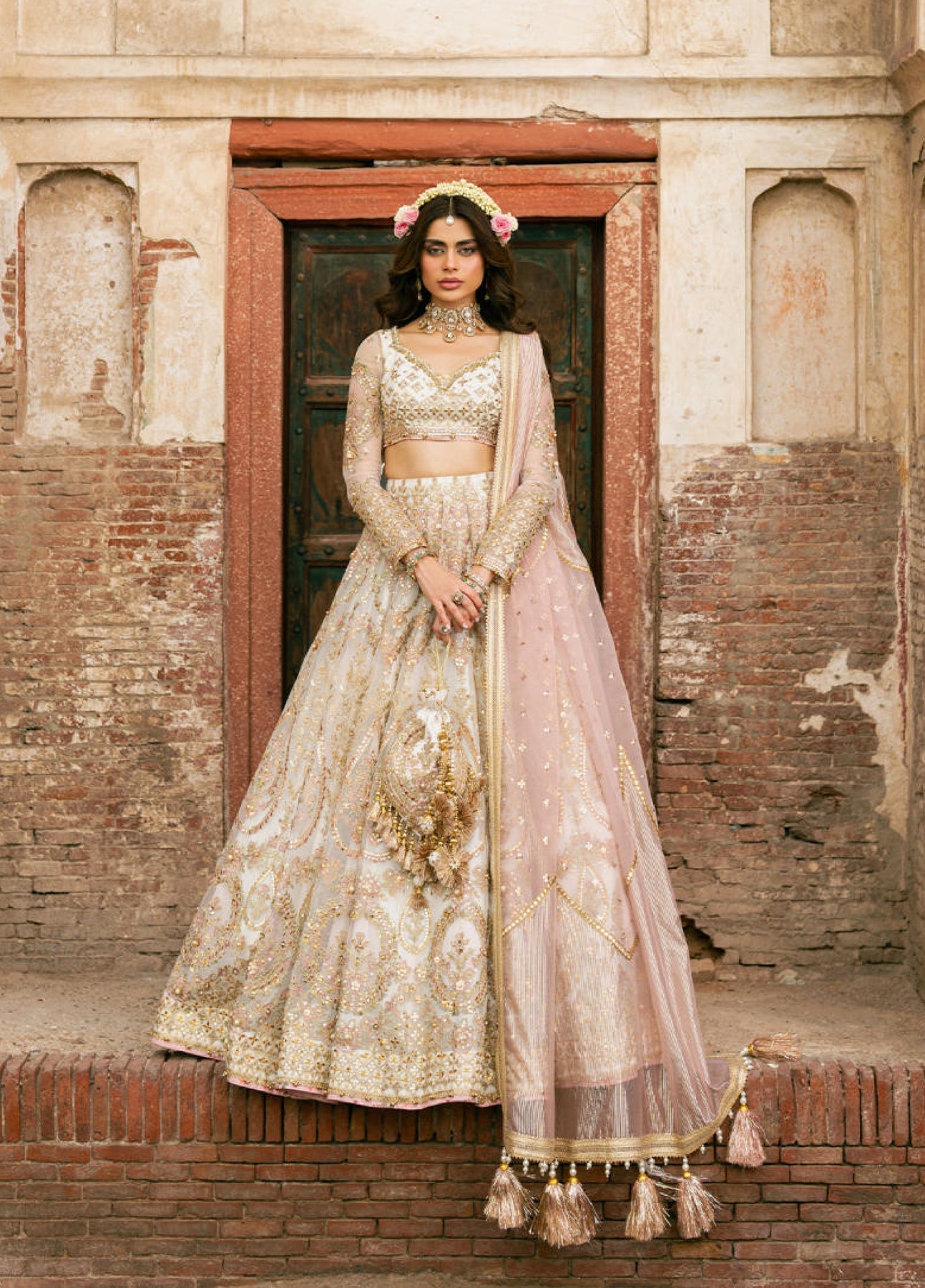 MNR | Zarlish Festive 25 | Wajeha in Kohinoor - by Libasekhas UK - Registered Vendor of : MNR - 100% Original Designer Dress