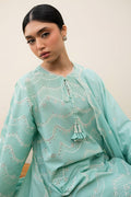 Cross Stitch | Emb Lawn Mahiri 26 | NEO MINT - by Libasekhas UK - Registered Vendor of : Cross Stitch - 100% Original Designer Dress