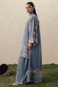 Cross Stitch | The Moonsoon Edit 26 | SAFRON SKY-3PC EMBROIDERED SUIT - by Libasekhas UK - Registered Vendor of : Cross Stitch - 100% Original Designer Dress