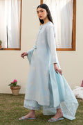 Cross Stitch | Emb Lawn Mahiri 26 | FROSTED MIST - by Libasekhas UK - Registered Vendor of : Cross Stitch - 100% Original Designer Dress