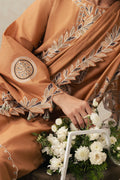 Cross Stitch | The Moonsoon Edit 26 | AMBER DUNE-3PC EMBROIDERED SUIT - by Libasekhas UK - Registered Vendor of : Cross Stitch - 100% Original Designer Dress