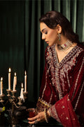 Motifz | Velvet Formals | 5099-SANDAL - by - Libasekhas UK - Registered Vendor of : Motifz - 100% Original Designer Dresss