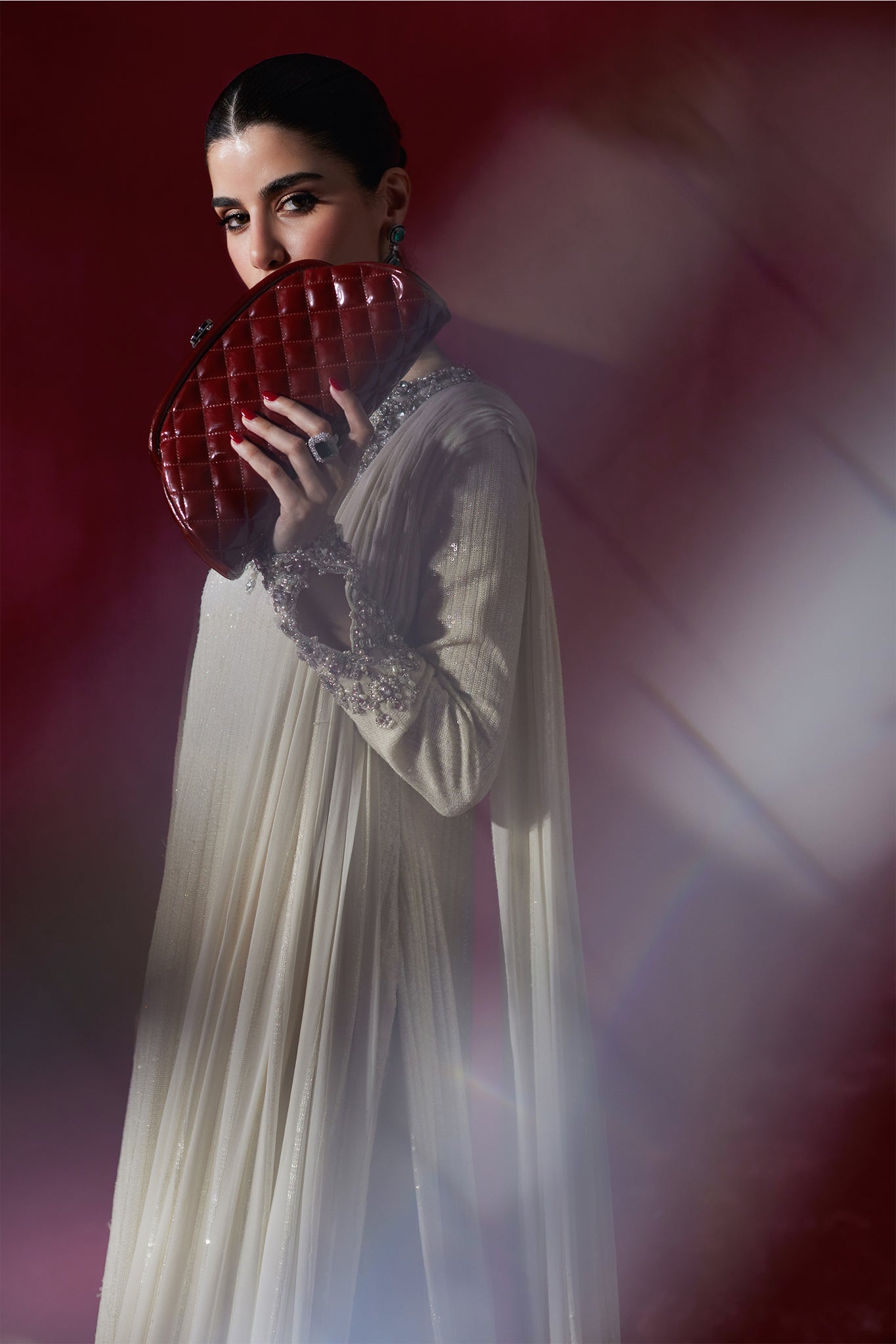 Elan | Luxury Wedding Wears | POUSSIERE DE LUNE (EP-20997) - by Libasekhas UK - Registered Vendor of : Elan - 100% Original Designer Dress