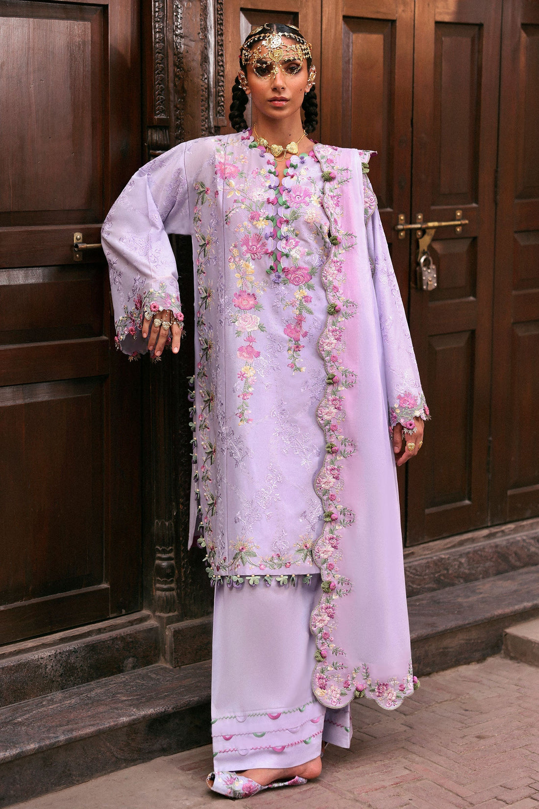 Zaha | Festive Lawn 25 | NILOFER (ZF-25-04) - by - Libasekhas UK - Registered Vendor of : Zaha - 100% Original Designer Dresss