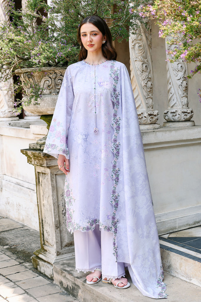 Cross Stitch | Eid Lawn Edit 26 | CRYSTAL GLAZE - by Libasekhas UK - Registered Vendor of : Cross Stitch - 100% Original Designer Dress