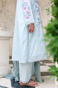 Cross Stitch | Eid Lawn Edit 26 | AQUA GLINT - by Libasekhas UK - Registered Vendor of : Cross Stitch - 100% Original Designer Dress