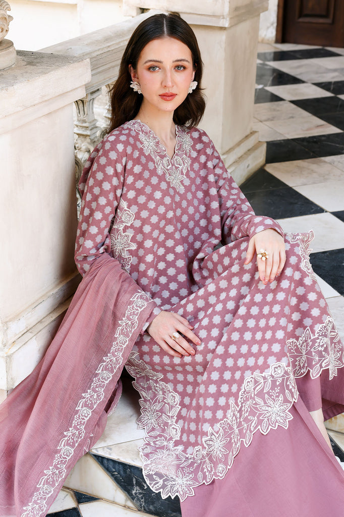 Cross Stitch | Eid Lawn Edit 26 | ASH ROSE - by Libasekhas UK - Registered Vendor of : Cross Stitch - 100% Original Designer Dress