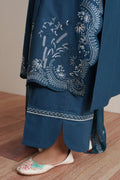 Cross Stitch | Mahiri Embroidered Collection 26 |SAPPHIRE GARDEN - by Libasekhas UK - Registered Vendor of : Cross Stitch - 100% Original Designer Dress