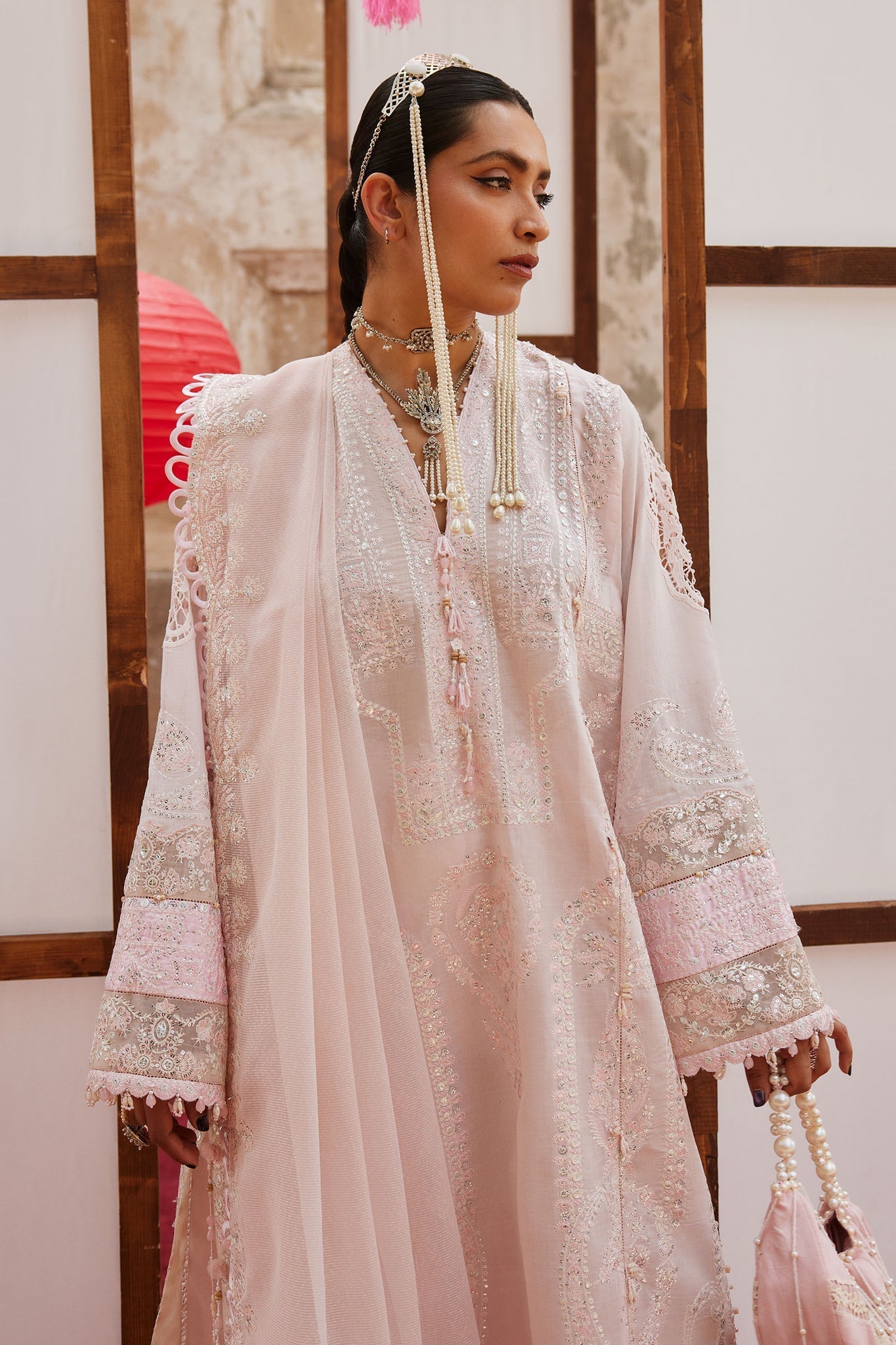 Elan | Kashmee Legacy Lawn 26 |ROUHAAN (EL26-04 B) - by Libasekhas UK - Registered Vendor of : Elan - 100% Original Designer Dress