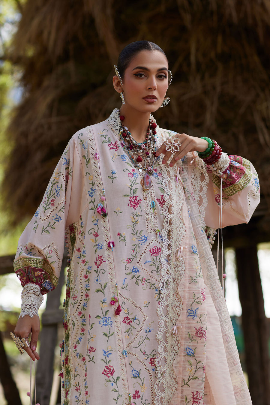 Elan | Kashmee Legacy Lawn 26 |SOZRAAG (EL26-03 A) - by Libasekhas UK - Registered Vendor of : Elan - 100% Original Designer Dress