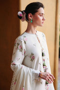 Cross Stitch | Eid Lawn Edit 26 | GARDEN IVORY - by Libasekhas UK - Registered Vendor of : Cross Stitch - 100% Original Designer Dress