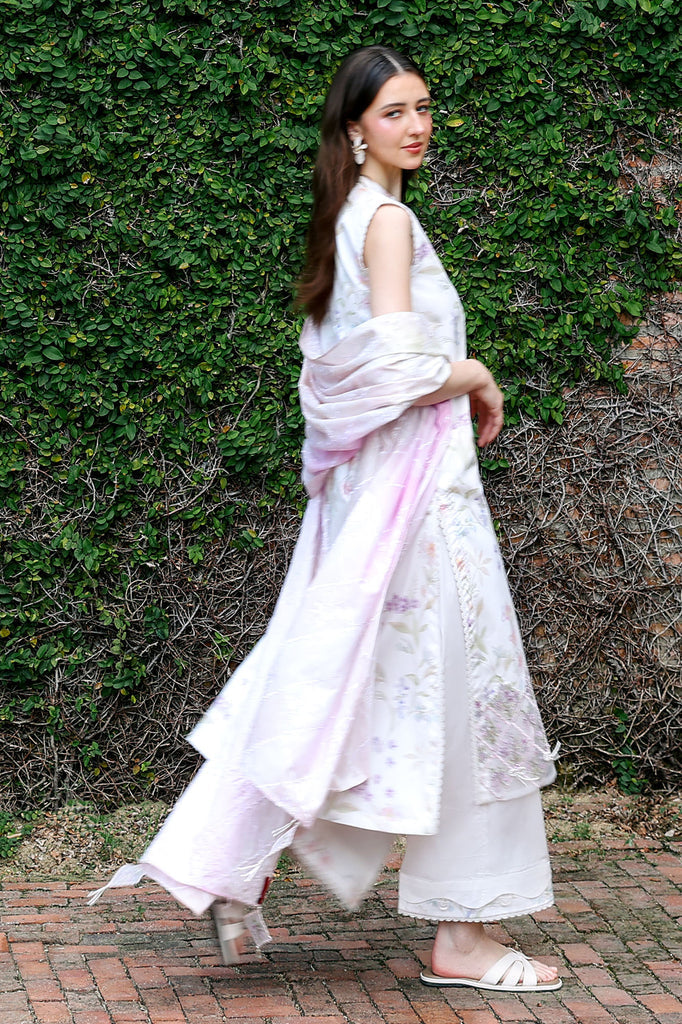 Cross Stitch | Eid Lawn Edit 26 |MEADOW DREAM - by Libasekhas UK - Registered Vendor of : Cross Stitch - 100% Original Designer Dress