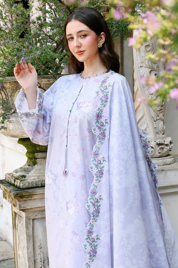 Cross Stitch | Eid Lawn Edit 26 | CRYSTAL GLAZE - by Libasekhas UK - Registered Vendor of : Cross Stitch - 100% Original Designer Dress