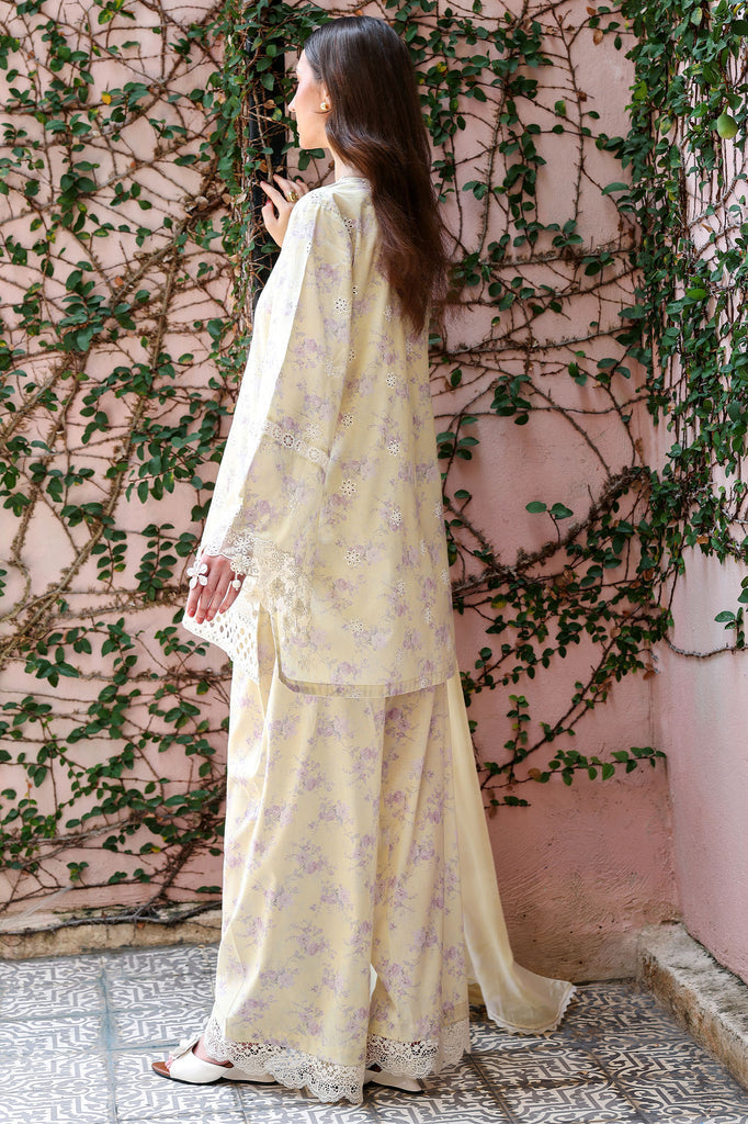Cross Stitch | Eid Lawn Edit 26 | ORCHID FLARE - by Libasekhas UK - Registered Vendor of : Cross Stitch - 100% Original Designer Dress