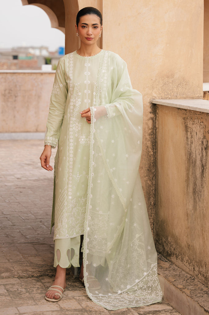 Cross Stitch | Mahiri Embroidered Collection 26 | Lumiere Meadow - by Libasekhas UK - Registered Vendor of : Cross Stitch - 100% Original Designer Dress