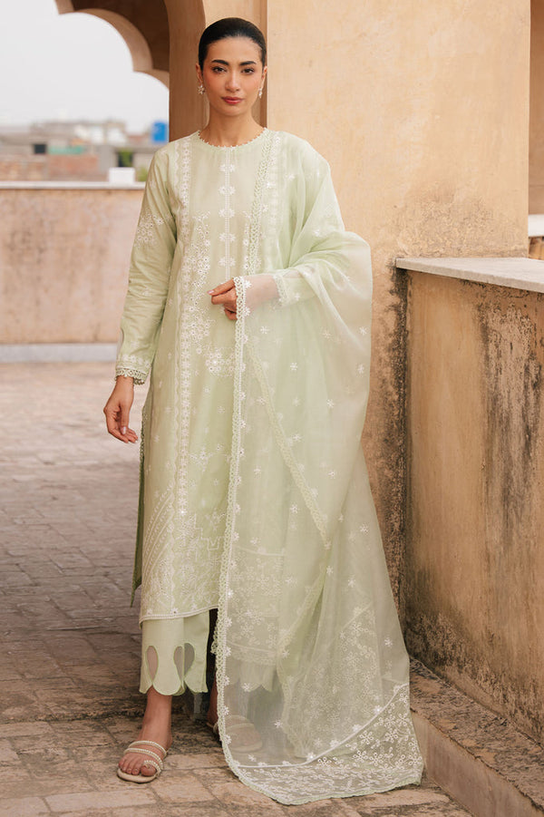 Cross Stitch | Mahiri Embroidered Collection 26 | Lumiere Meadow - by Libasekhas UK - Registered Vendor of : Cross Stitch - 100% Original Designer Dress