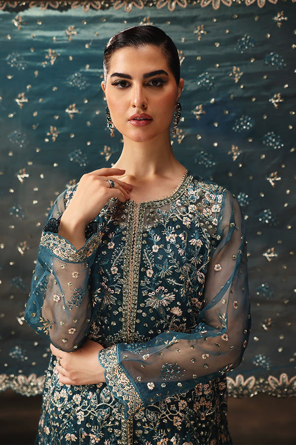 Saffron | Aatish Formals | Gulzar-e-Afreen - by - Libasekhas UK - Registered Vendor of : Saffron - 100% Original Designer Dresss